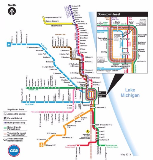 Chicago Transit Map